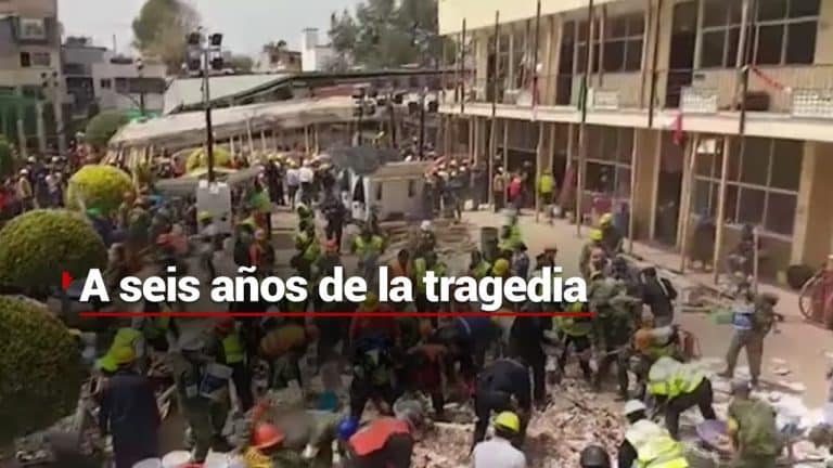 Se cumplen seis años del terremoto del 19 de septiembre de 2017; se llevará a cabo el Macro Simulacro