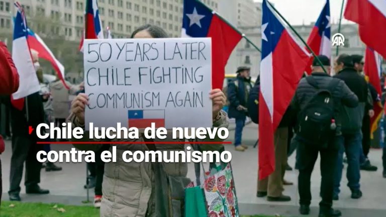 Chile lucha contra el comunismo una vez más 50 años después; manifestantes salen a las calles para decir “no” al socialismo