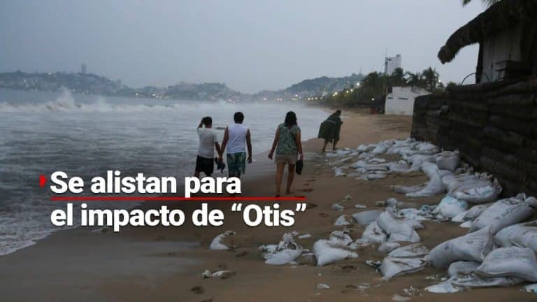 Alerta en las costas de Guerrero ante la inminente llegada del huracán Otis; es ya categoría 5