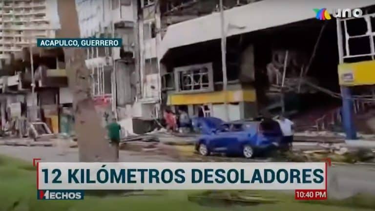 El huracán Otis deja destrucción en Acapulco, Guerrero; hoteles y edificios destruidos por la fuerza del viento