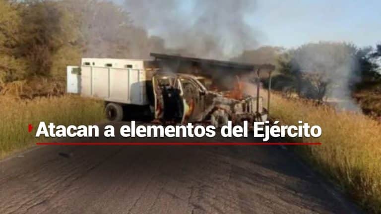 Se desata la violencia en Teocaltiche, Jalisco: tres militares asesinados, vehículos quemados y caminos bloqueados