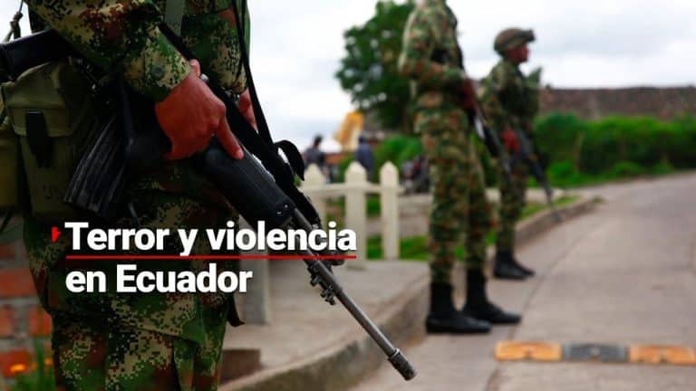 Continúan las amenazas de bomba y los atentados en Ecuador; terrorista líder de “Los Lobos” publica video