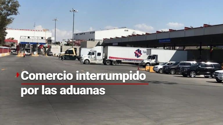 Se colapsa el sistema de aduanas y miles de mercancías quedan varadas