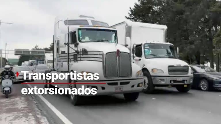 Exhiben el modus operandi para extorsionar a transportistas en EdoMex