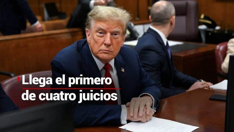 Trump a juicio por 34 cargos de falsificación contable