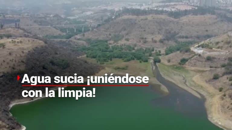 La presa Madín en el EdoMex está contaminada