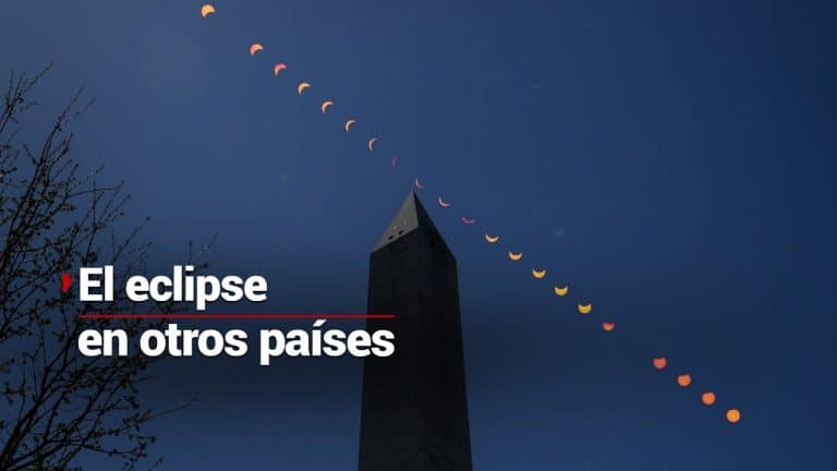 México, EUA y Canadá son testigos del eclipse total de Sol
