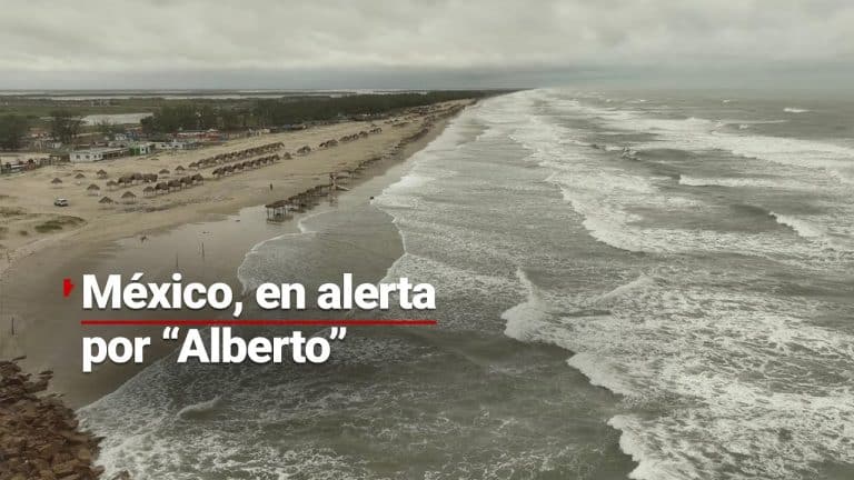 Avanza la tormenta tropical “Alberto” por Veracruz y Tamaulipas