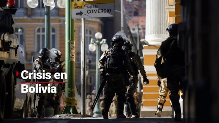 Intento de golpe de Estado en Bolivia contra el presidente Luis Arce