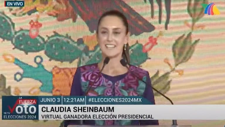 Gana Claudia Sheinbaum la elección presidencial