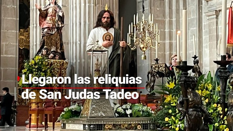 Llega a México la reliquia de San Judas Tadeo