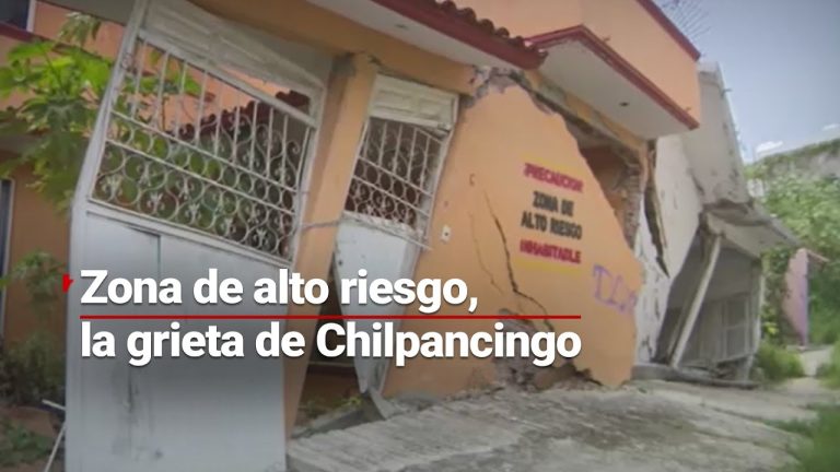 Casas en Chilpancingo peligran por derrumbe