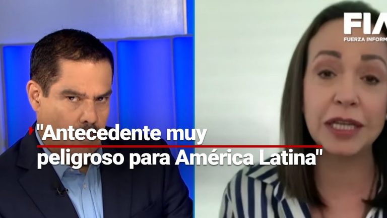 María Corina Machado: sometimiento del Poder Judicial en Venezuela