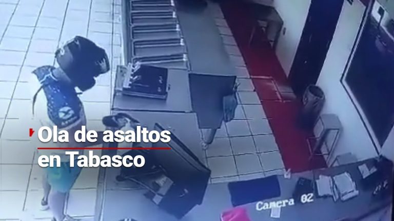 Serie de asaltos y ataques coordinados en Tabasco