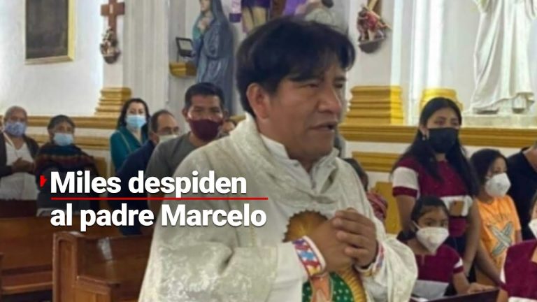 Despiden al padre Marcelo asesinado en Chiapas