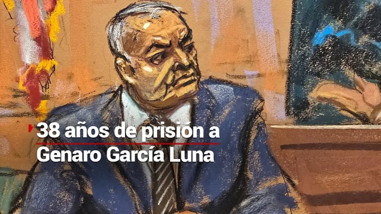 Genaro García Luna pasará 38 años en prisión en EUA