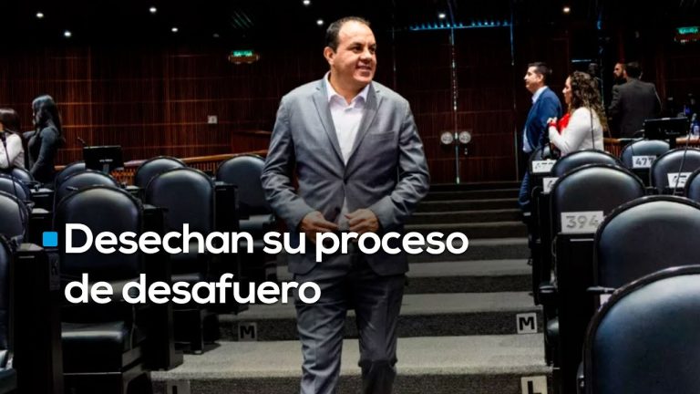 Diputados desechan desafuero de Cuauhtémoc Blanco