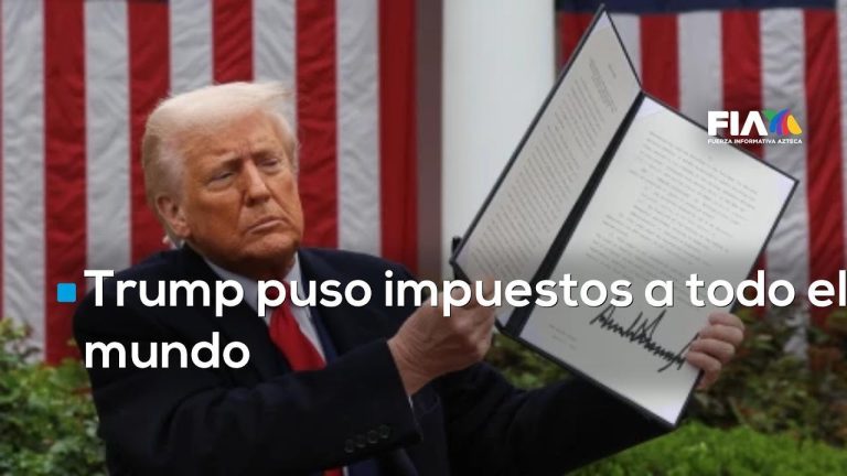 Impone Donald Trump “tarifas recíprocas” al mundo