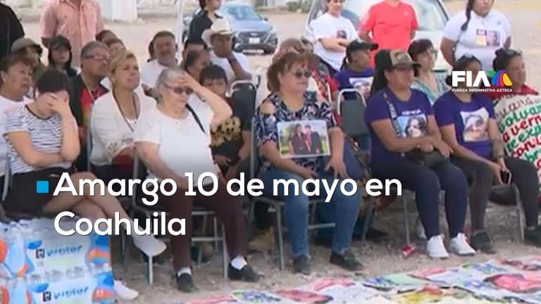 Amargo 10 de mayo para las madres buscadoras de Coahuila