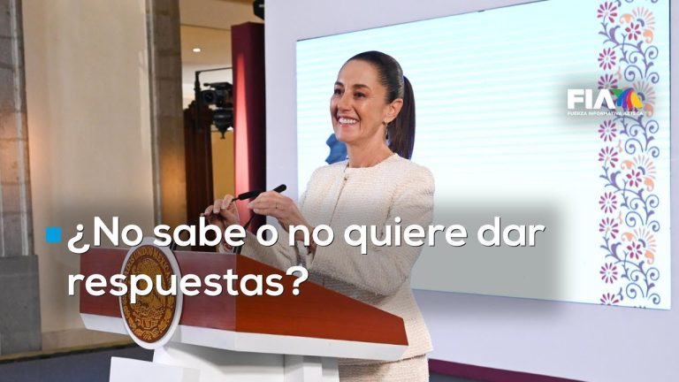 Presidenta niega corrupción en sexenio de AMLO