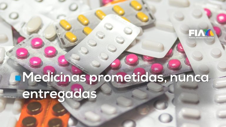 Solo excusas: sigue el desabasto de medicinas
